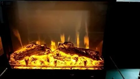 Wall Mounted&Insert Decorative 3 Side LED Electric Fireplace Without Heat by Phone APP Control/Remote Control/Touch Control